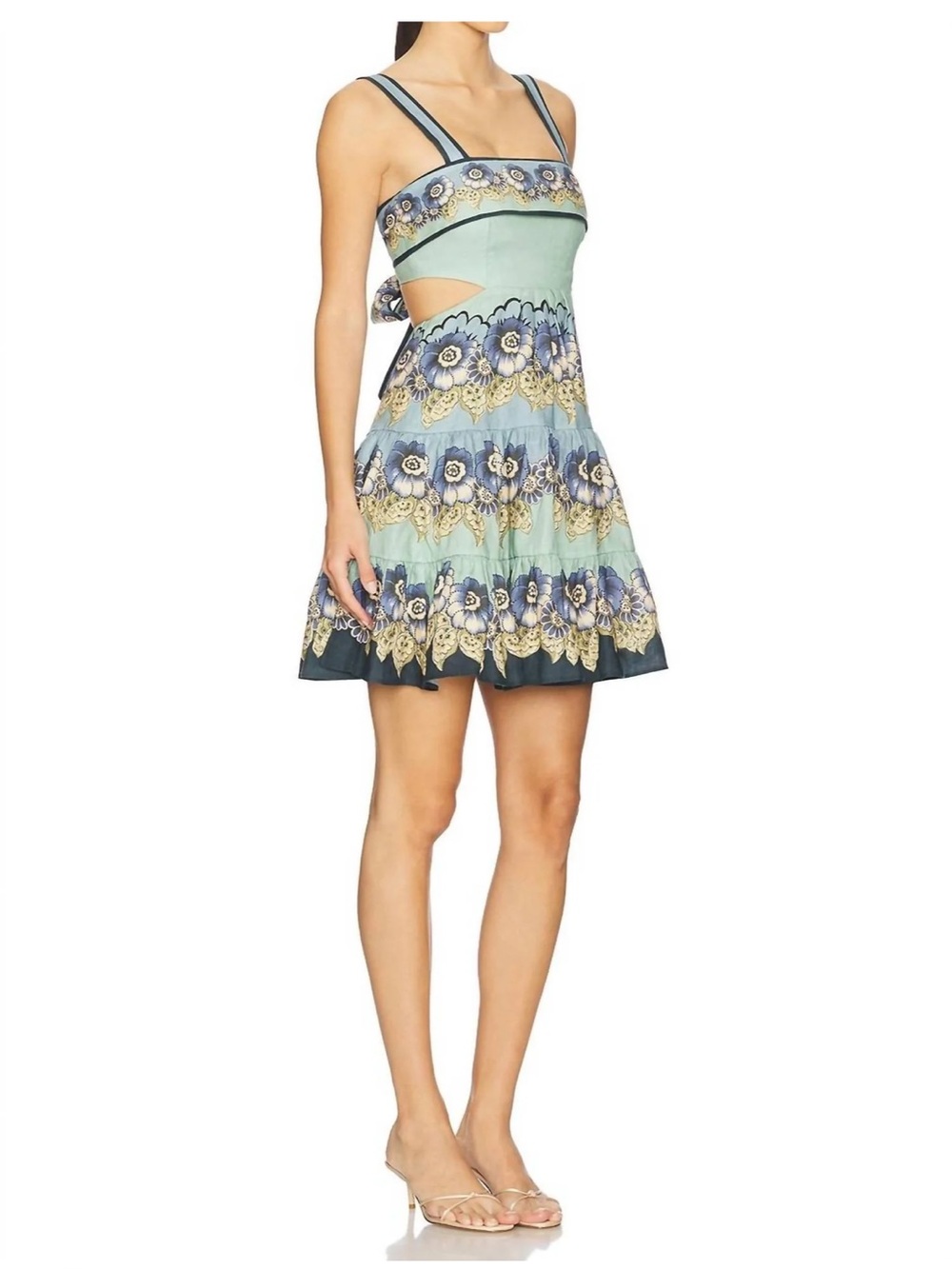 NWOT Alémais MADALENA CUT OUT MINI DRESS